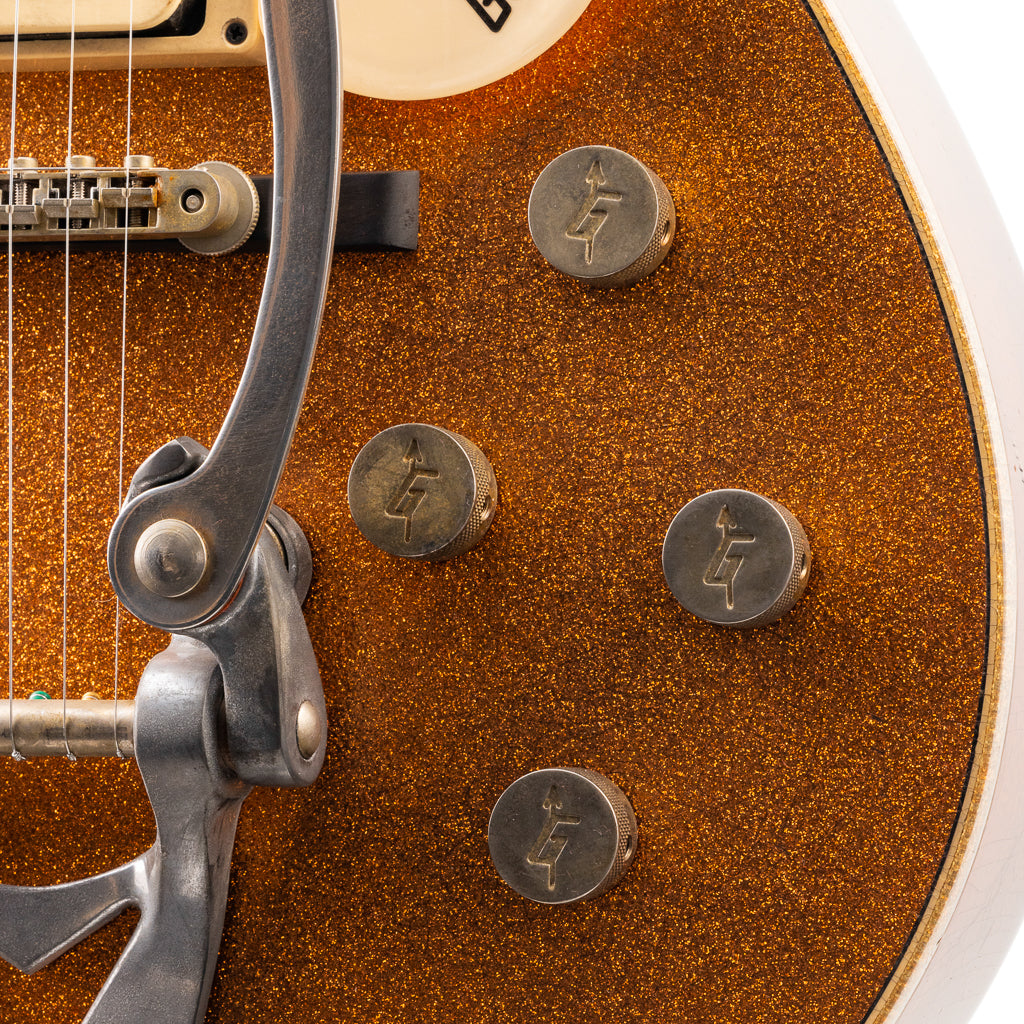 Gretsch USA Custom Shop Chad Henrichsen G6128-CS Relic - Copper Sparkle (005)