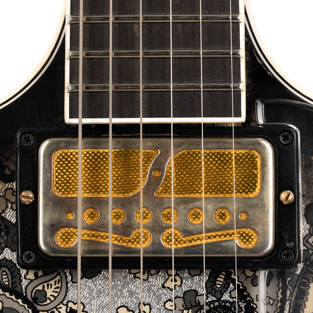 Gretsch USA Custom Shop G6128 - 1962 Duo Jet Relic - Black Paisley