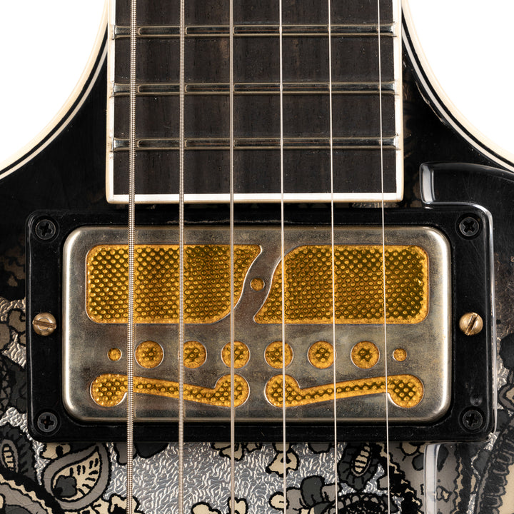 Gretsch USA Custom Shop G6128 - 1962 Duo Jet Relic - Black Paisley