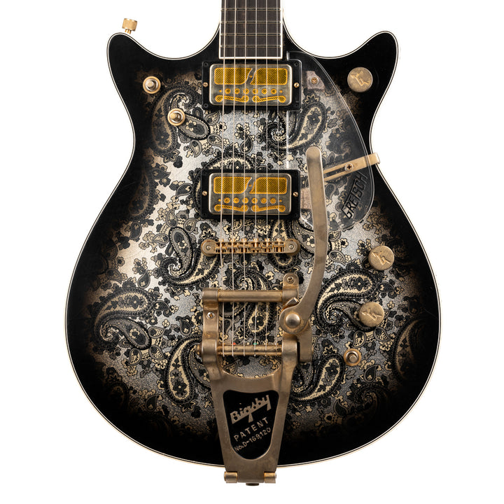 Gretsch USA Custom Shop G6128 - 1962 Duo Jet Relic - Black Paisley
