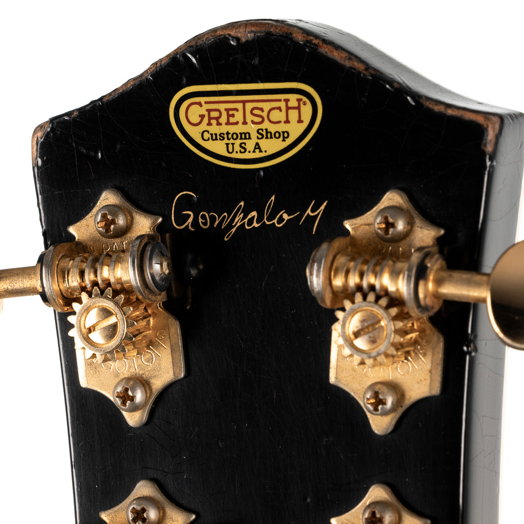Gretsch USA Custom Shop G6128 - 1962 Duo Jet Relic - Black Paisley