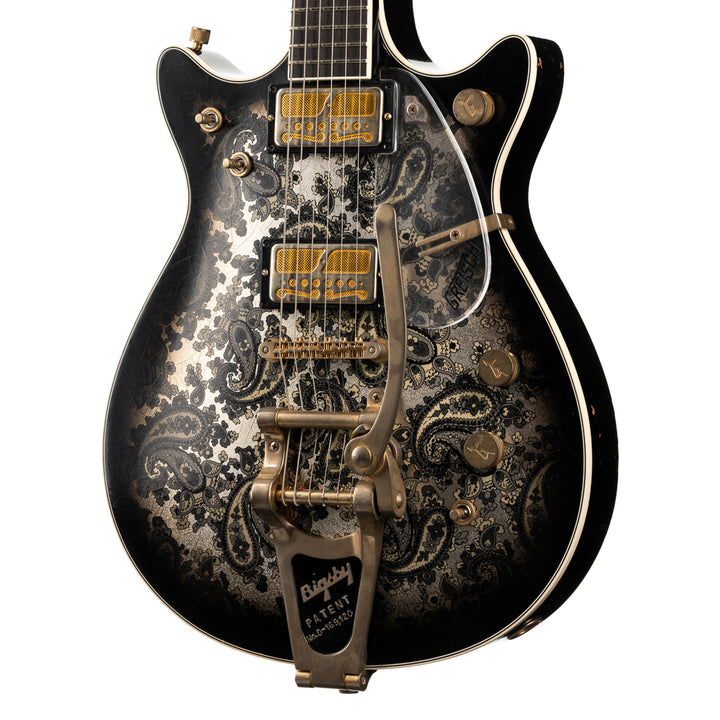 Gretsch USA Custom Shop G6128 - 1962 Duo Jet Relic - Black Paisley