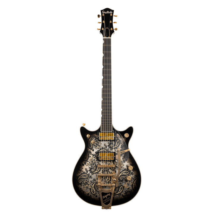 Gretsch USA Custom Shop G6128 - 1962 Duo Jet Relic - Black Paisley