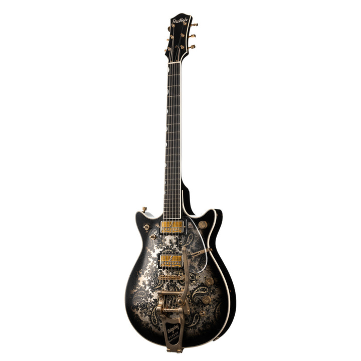 Gretsch USA Custom Shop G6128 - 1962 Duo Jet Relic - Black Paisley