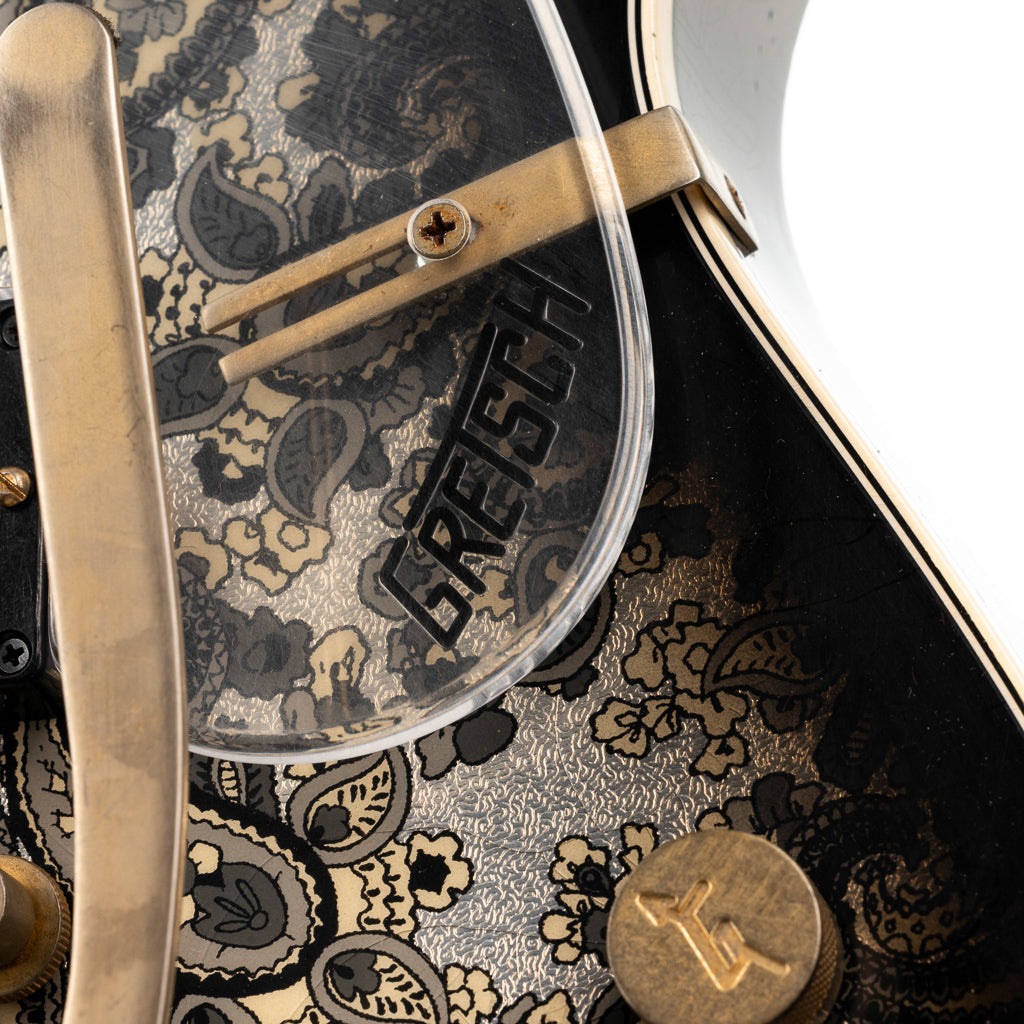 Gretsch USA Custom Shop G6128 - 1962 Duo Jet Relic - Black Paisley