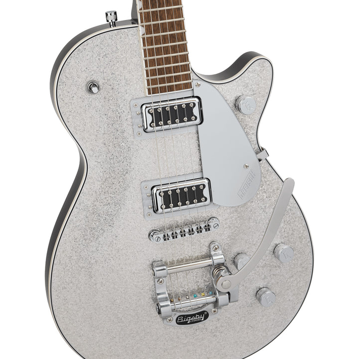 Gretsch G5230T Electromatic Jet FT Single-Cut With Bigsby – Silver Sparkle