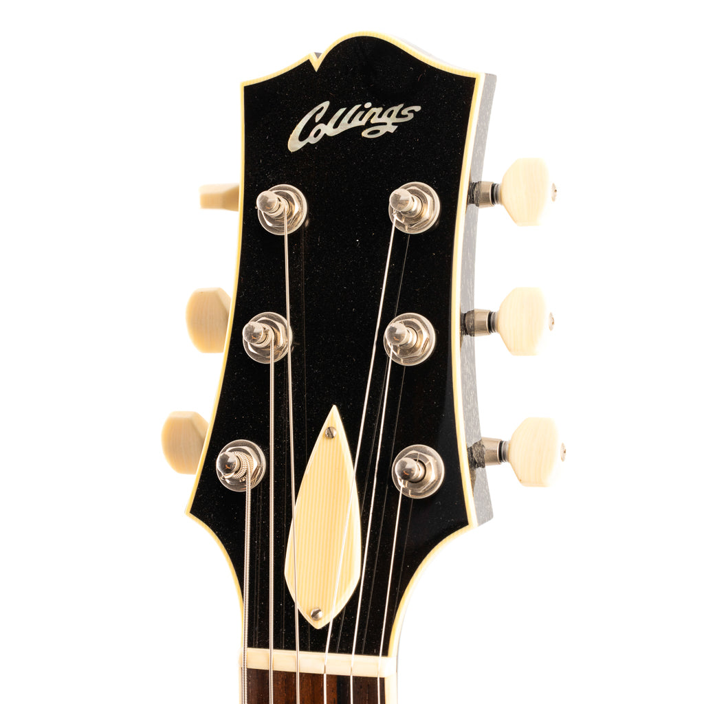 Collings I-35 Deluxe - Jet Black Top / Doghair Back & Sides