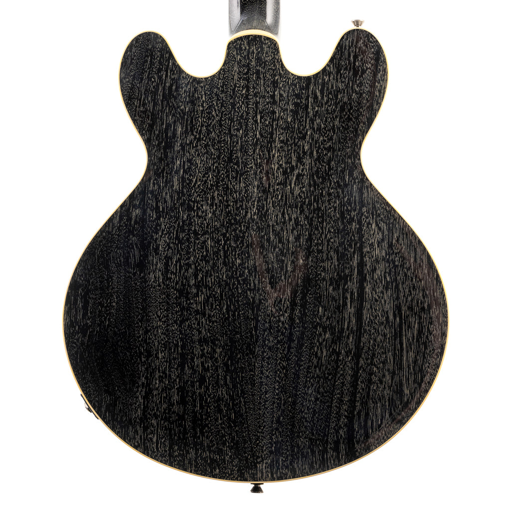 Collings I-35 Deluxe - Jet Black Top / Doghair Back & Sides