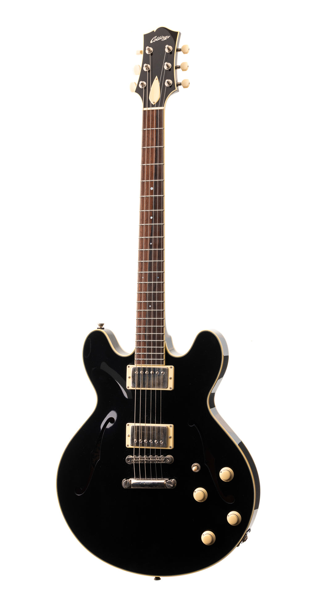Collings I-35 Deluxe - Jet Black Top / Doghair Back & Sides