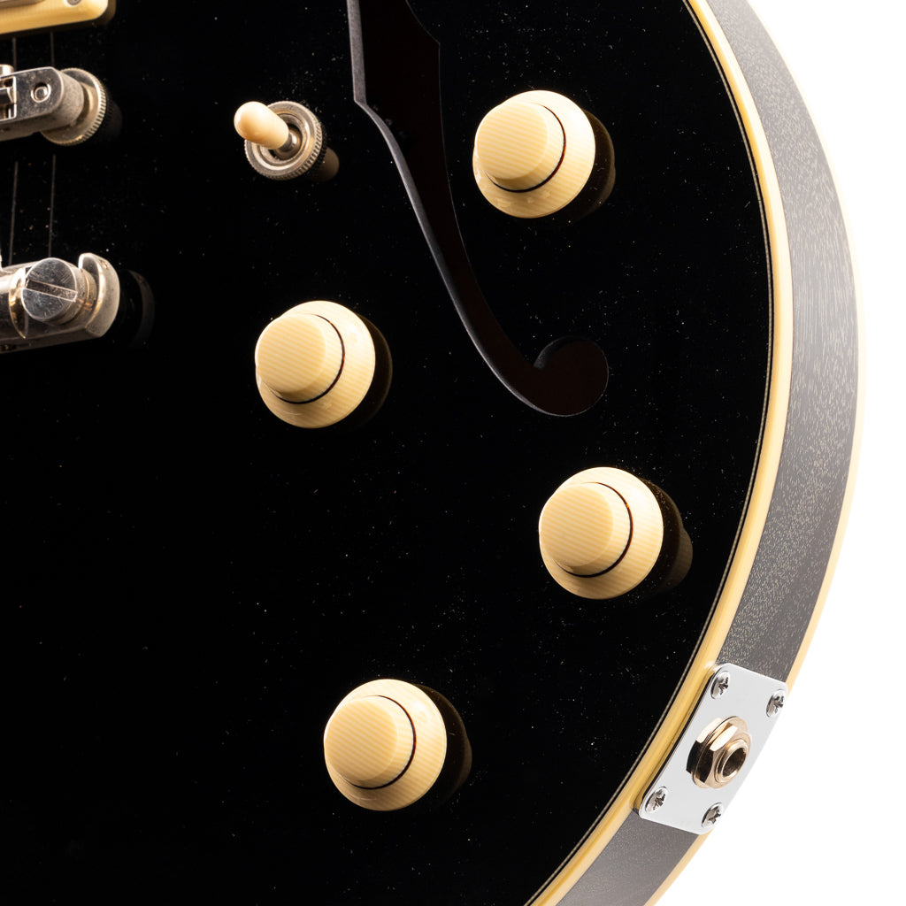 Collings I-35 Deluxe - Jet Black Top / Doghair Back & Sides