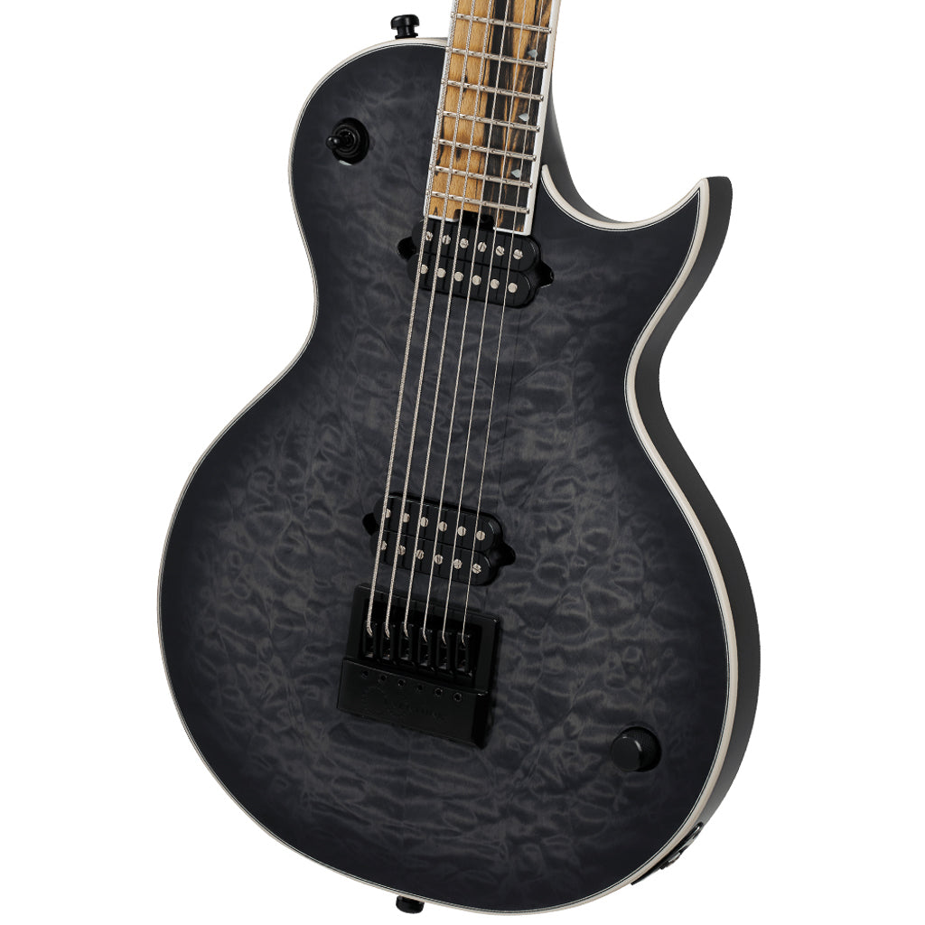 Jackson Pro Plus Series Signature Sleep Token IV Monarkh SC Baritone Electric Guitar - Transparent Black Burst