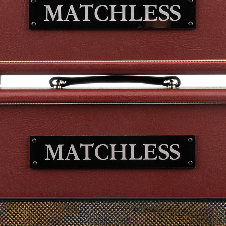 Matchless HC-30 Head & ESS 1x12 Cabinet - Burgundy / Gold Grille