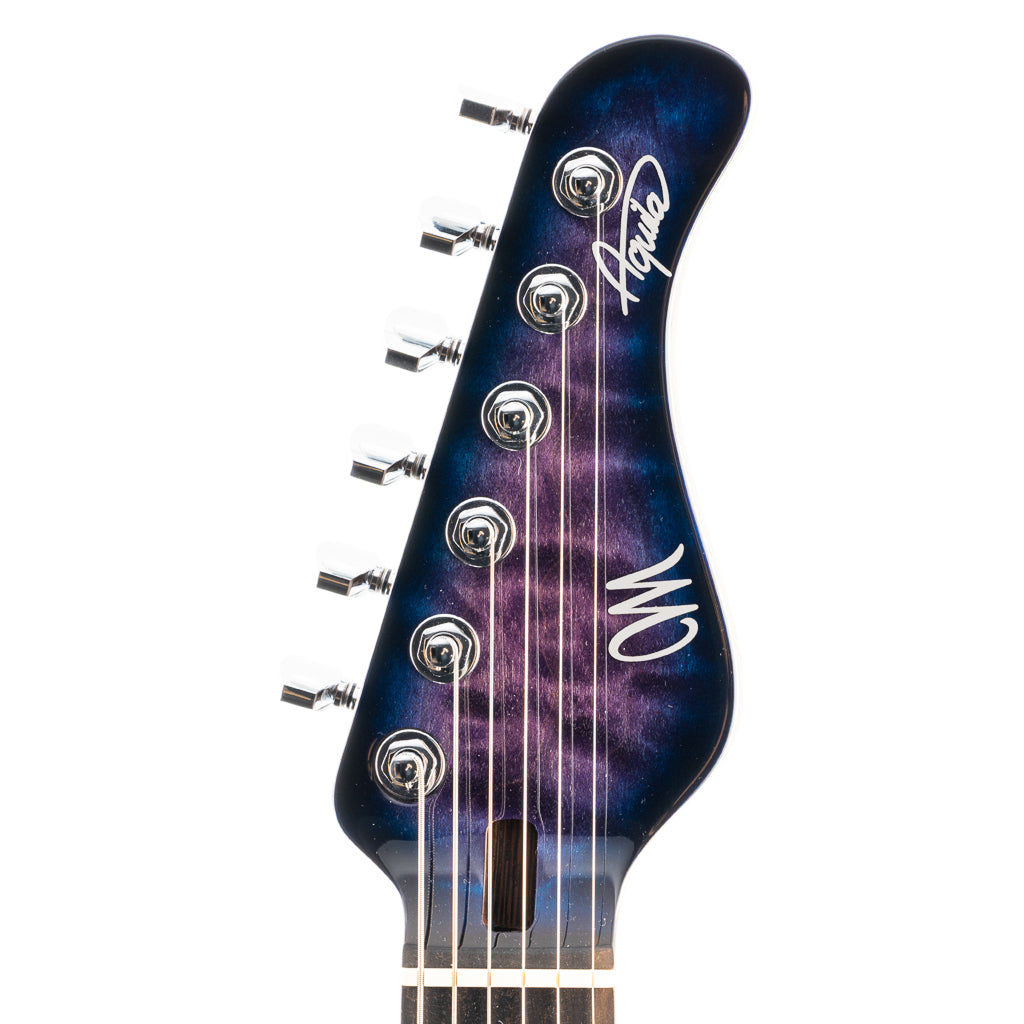 Mayones Aquila Elite S 6 Transparent Dirty Purple Blue Burst (483)