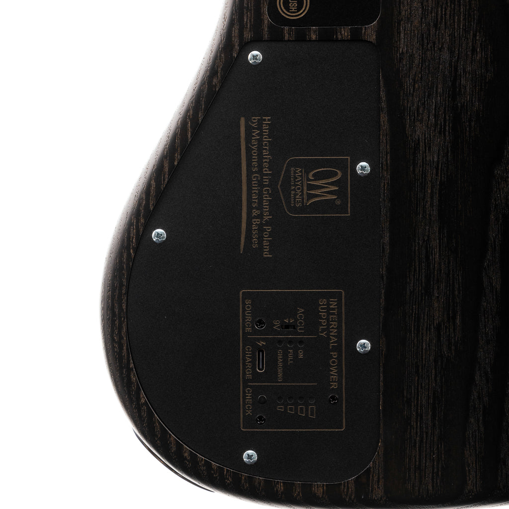 Mayones Jabba Bassic 4 - Trans Amber 2-Tone