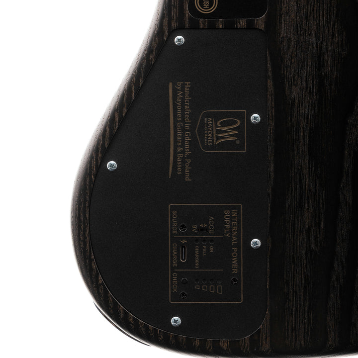 Mayones Jabba Bassic 4 - Trans Amber 2-Tone