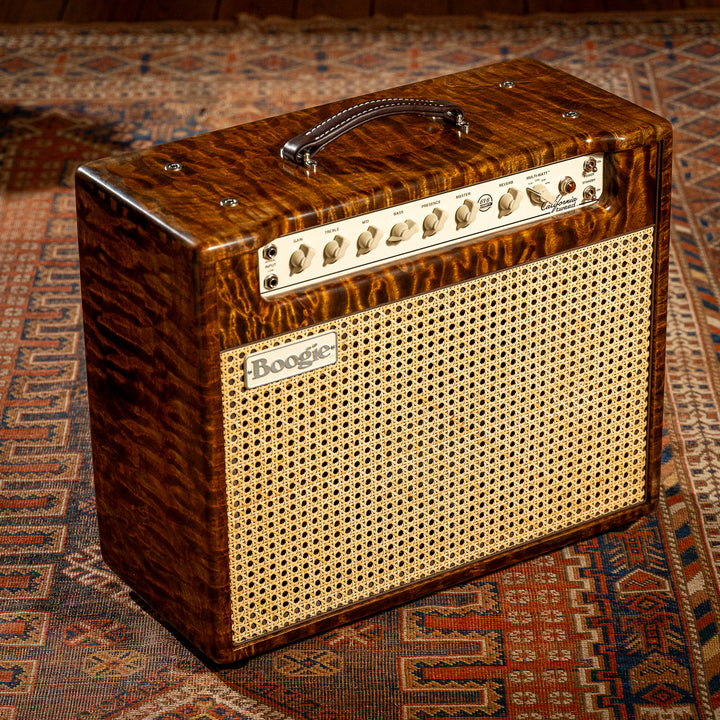 Mesa Boogie California Tweed 1x12 Combo Private Reserve Quilt Maple - Cinnamon w/Wicker Grille