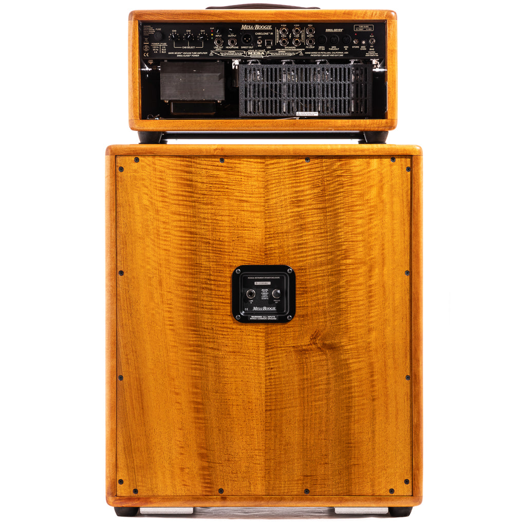 Mesa Boogie Mark VII Head and 2x12 Diagonal Rectifier Cab - Private Reserve Flamed Myrtlewood