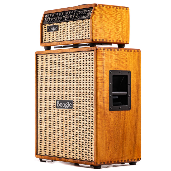 Mesa Boogie Mark VII Head and 2x12 Diagonal Rectifier Cab - Private Reserve Flamed Myrtlewood
