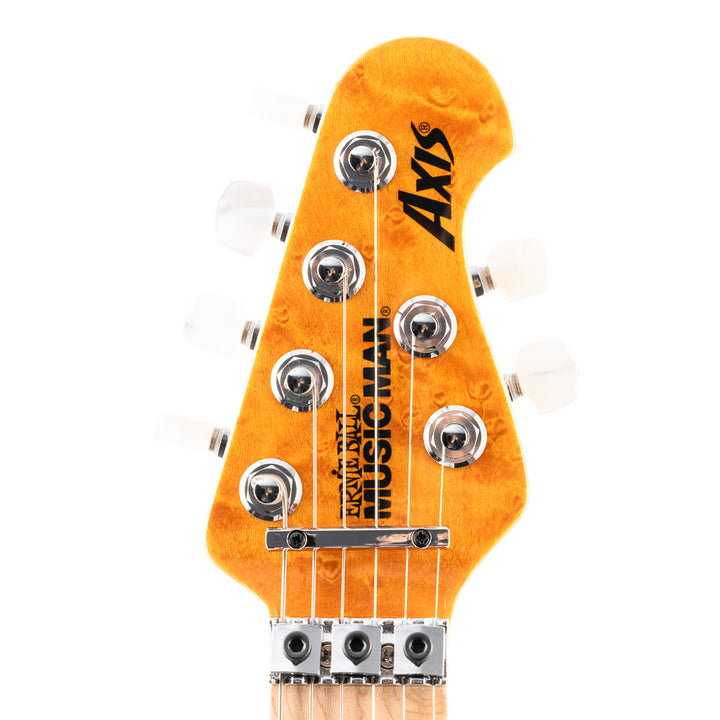 Ernie Ball Music Man 30th Anniversary Axis Electric Guitar - Translucent Gold Quilt (665)