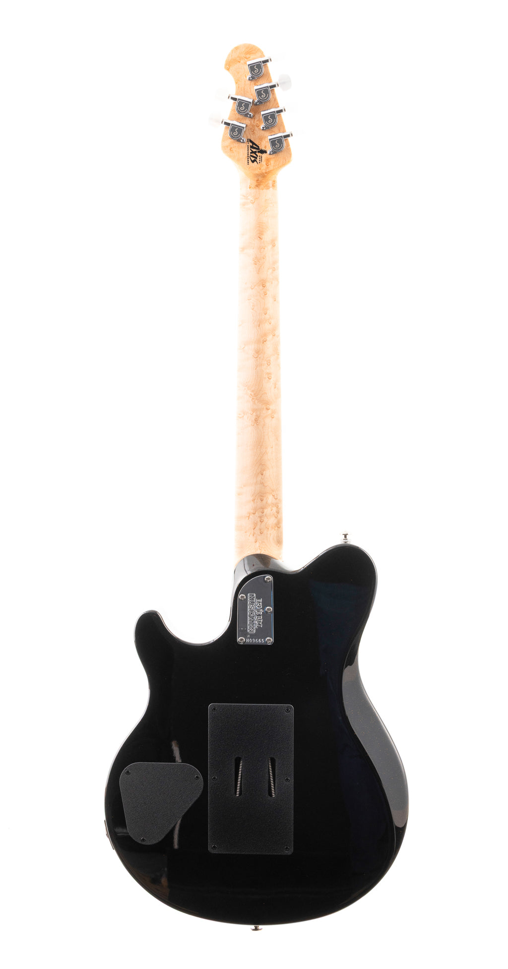 Ernie Ball Music Man 30th Anniversary Axis Electric Guitar - Translucent Gold Quilt (665)