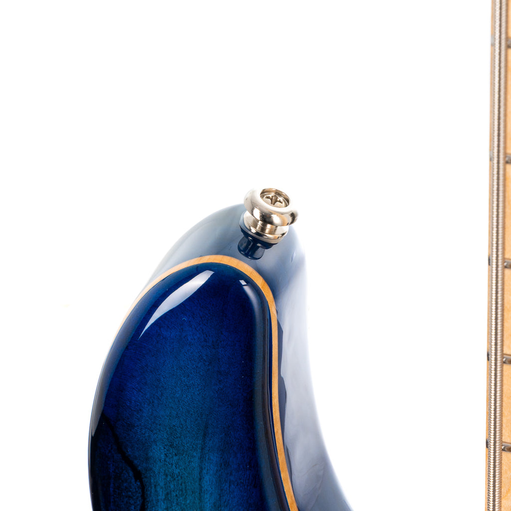 Ernie Ball Music Man BFR StingRay 5 Special HH 5-string Bass Guitar - Paua Blue Burst (333)