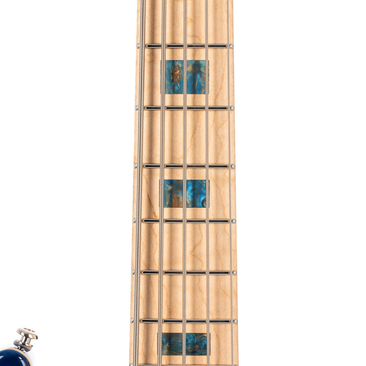 Ernie Ball Music Man BFR StingRay 5 Special HH 5-string Bass Guitar - Paua Blue Burst (333)