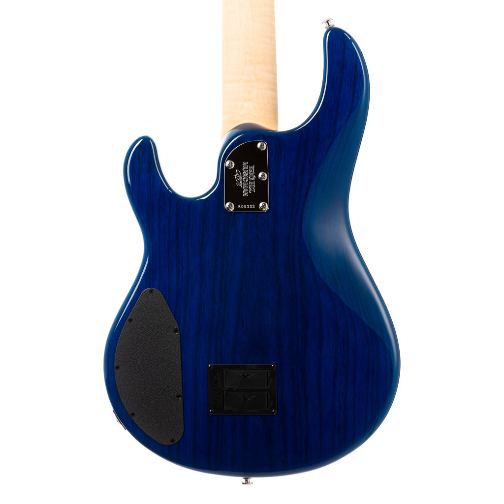 Ernie Ball Music Man BFR StingRay 5 Special HH 5-string Bass Guitar - Paua Blue Burst (333)