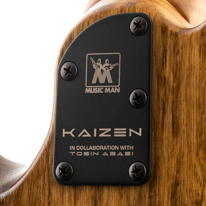 Ernie Ball Music Man Kaizen 7-string Solidbody Electric Guitar - Black Limba (869)