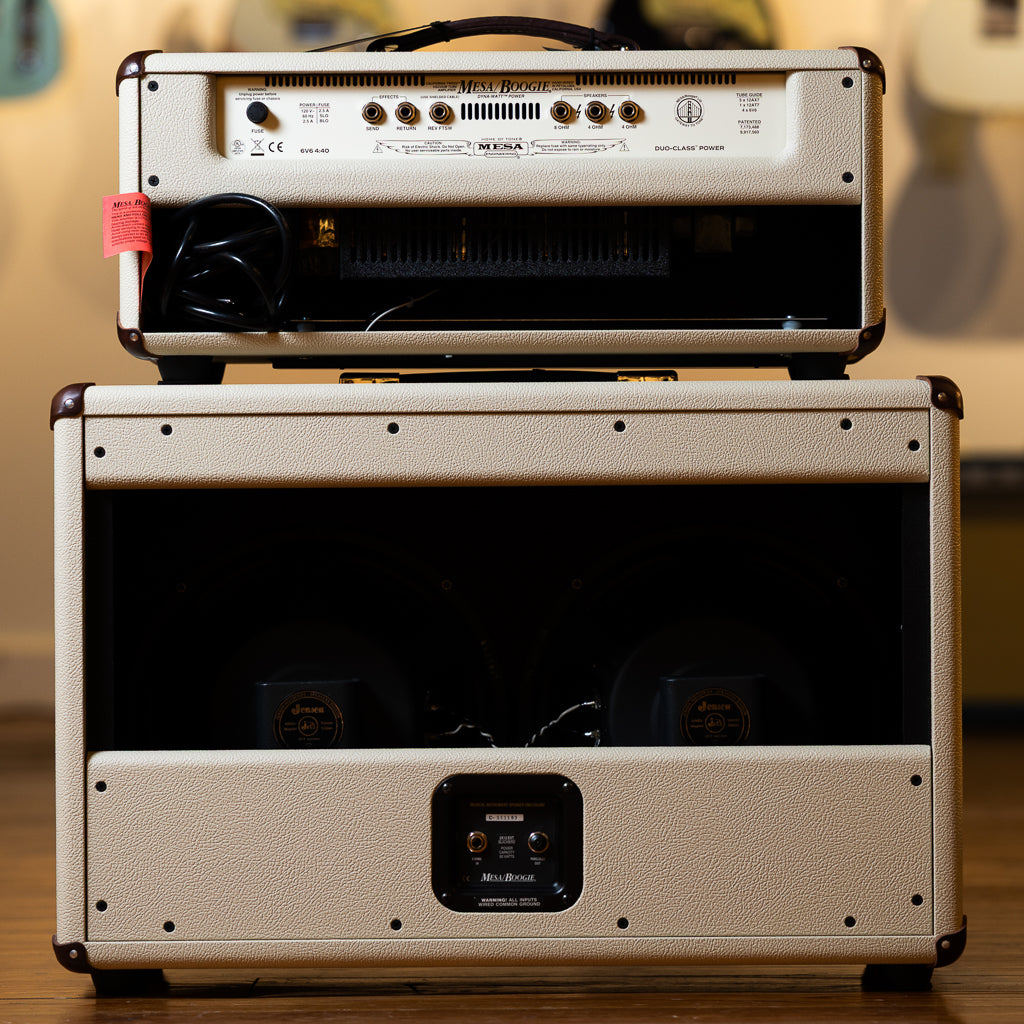 Mesa Boogie California Tweed 6V6 4:40 40-Watt Amplifier Head & 2x12 Cabinet (163)