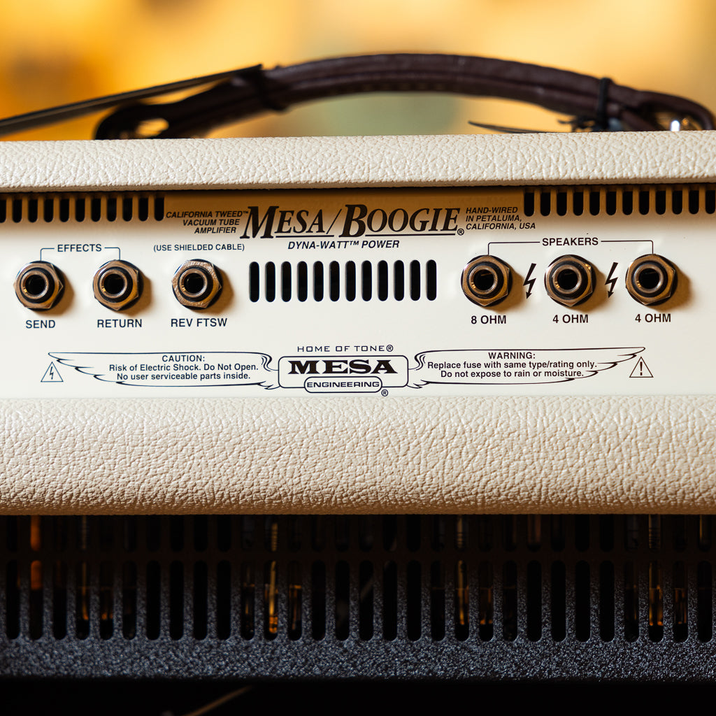 Mesa Boogie California Tweed 6V6 4:40 40-Watt Amplifier Head & 2x12 Cabinet (163)