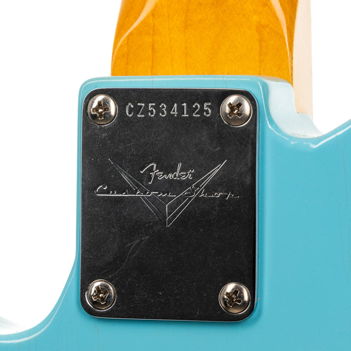 Fender Custom Shop 1963 Telecaster Journeyman Relic - Daphne Blue (125)
