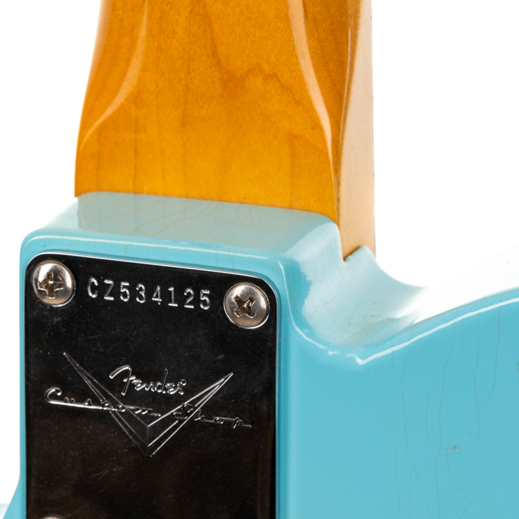 Fender Custom Shop 1963 Telecaster Journeyman Relic - Daphne Blue (125)