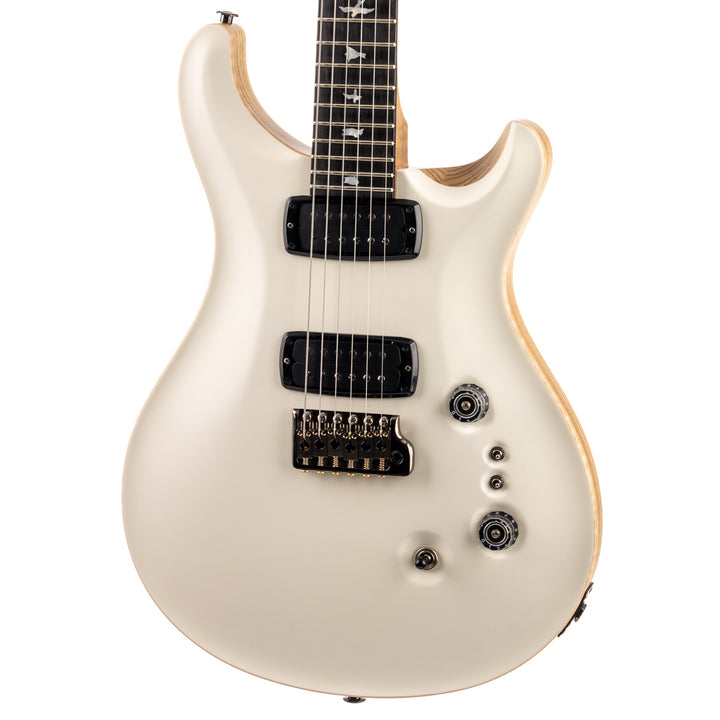 PRS Wood Library Custom 24-08 Torrified Flame Maple - Satin Antique White (044)