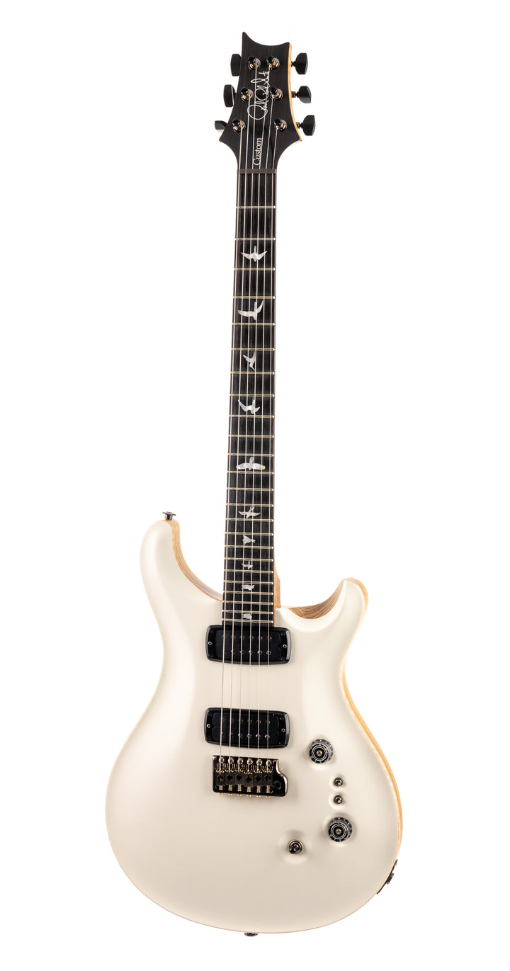 PRS Wood Library Custom 24-08 Torrified Flame Maple - Satin Antique White (044)