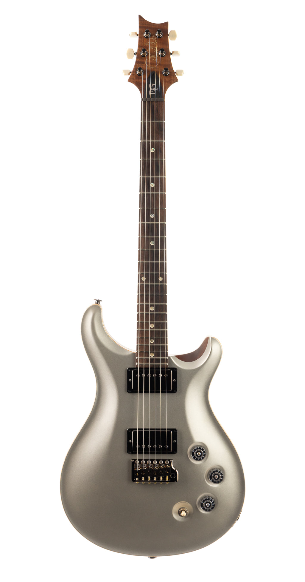 PRS Wood Library DGT Torrified Flame Maple - Satin Platinum Metallic (925)