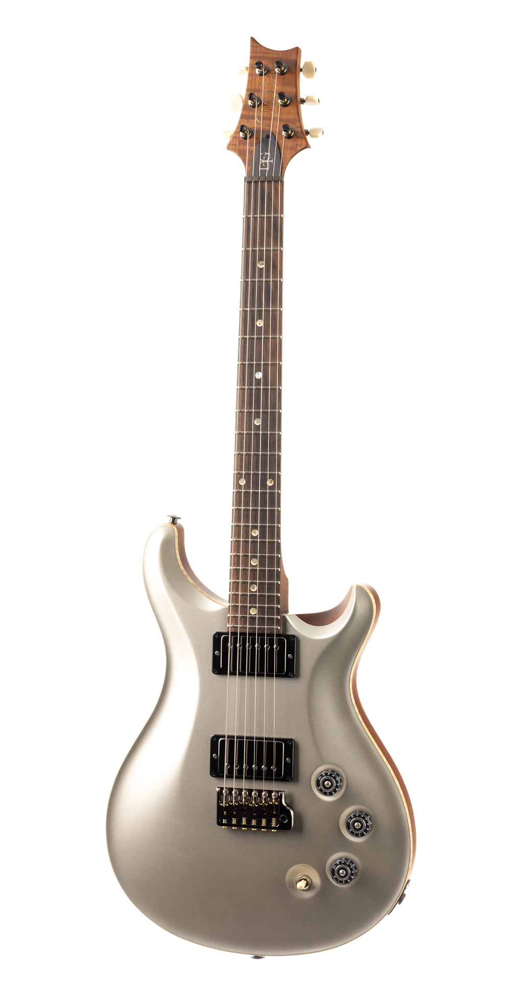 PRS Wood Library DGT Torrified Flame Maple - Satin Platinum Metallic (925)