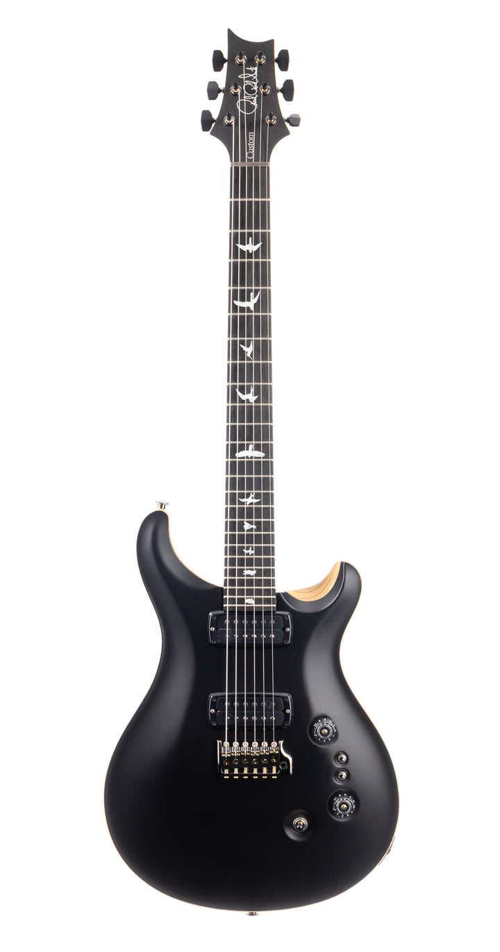 PRS Wood Library Custom 24-08 Torrified Flame Maple - Satin Black (642)