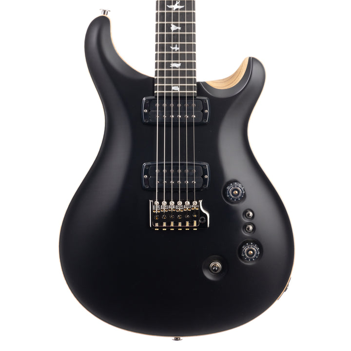 PRS Wood Library Custom 24-08 Torrified Flame Maple - Satin Black (617)