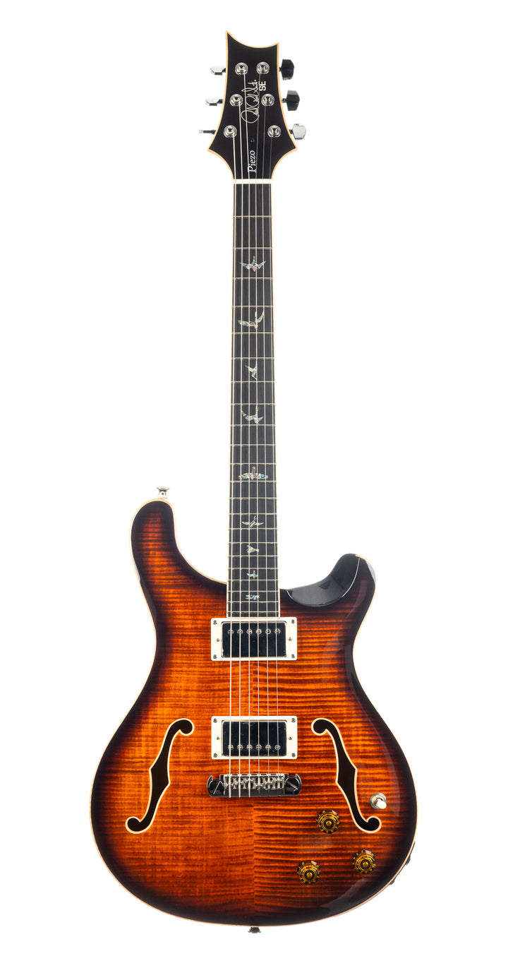 PRS SE Hollowbody II Piezo - Orange Tiger Smokeburst (879)