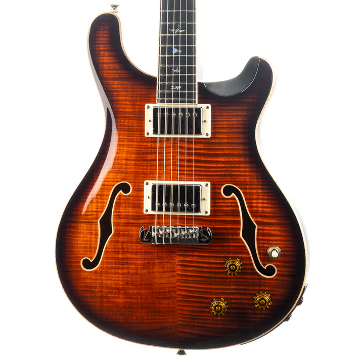 PRS SE Hollowbody II Piezo - Orange Tiger Smokeburst (879)