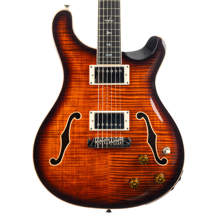 PRS SE Hollowbody II Piezo - Orange Tiger Smokeburst (879)