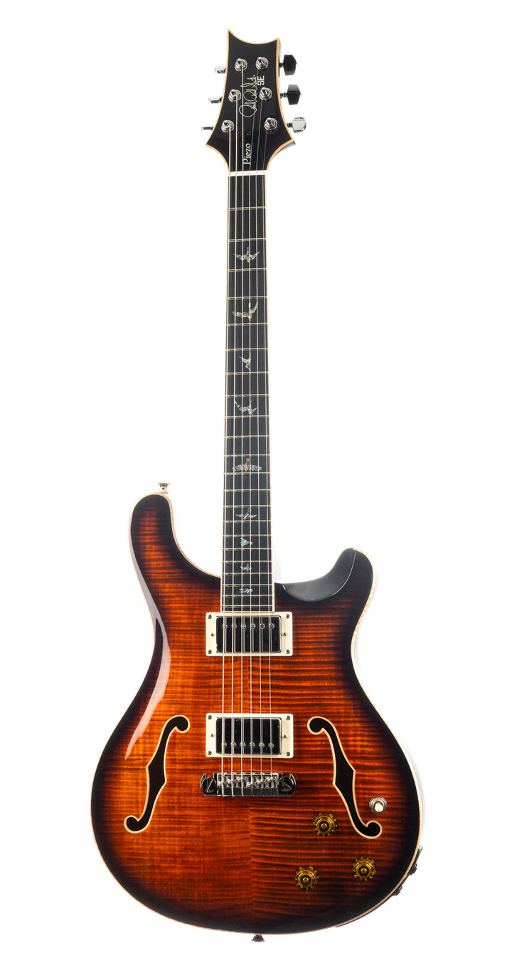 PRS SE Hollowbody II Piezo - Orange Tiger Smokeburst (879)