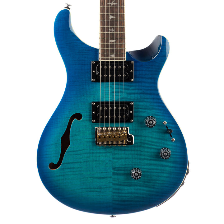 PRS SE Custom 24 Semi-Hollow Piezo - Lake Blue (941)