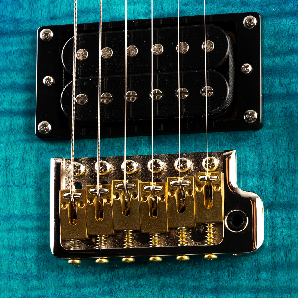 PRS SE Custom 24 Semi-Hollow Piezo - Lake Blue (941)