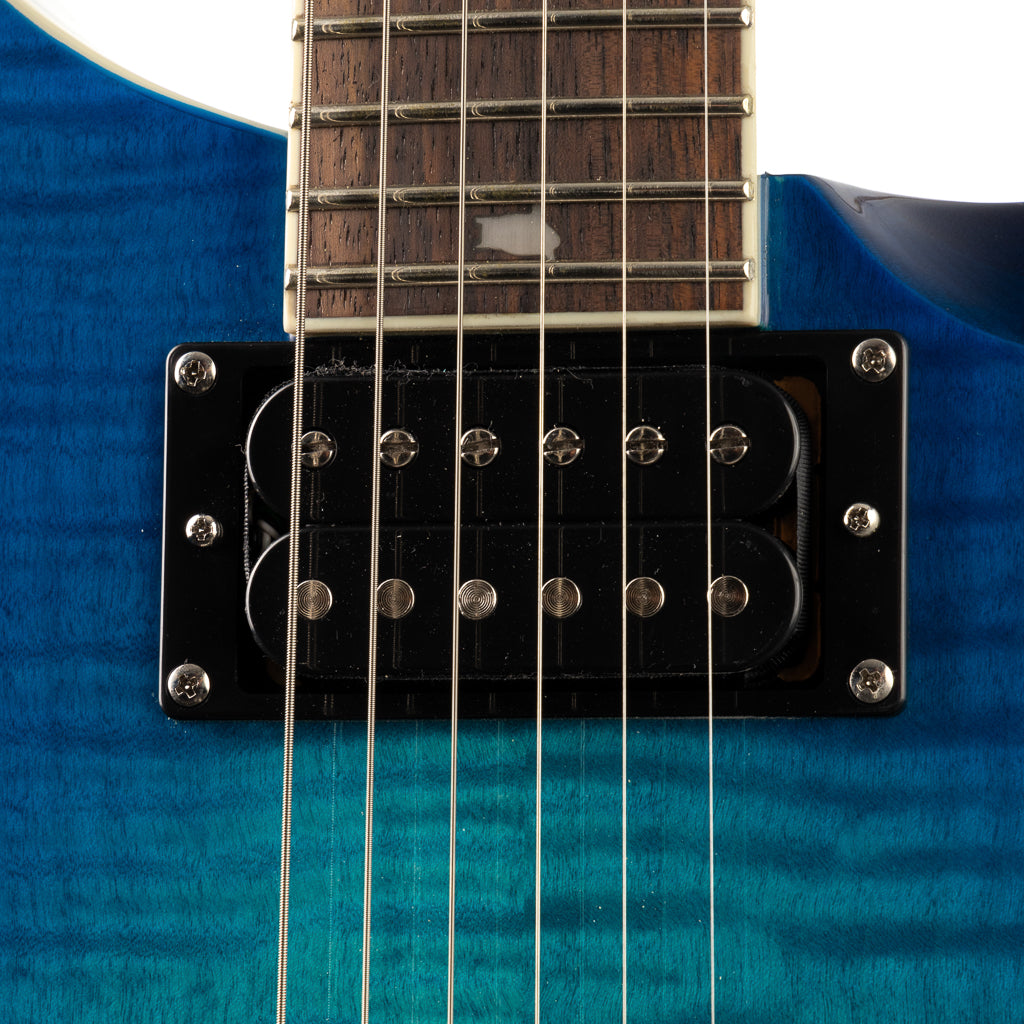 PRS SE Custom 24 Semi-Hollow Piezo - Lake Blue (941)