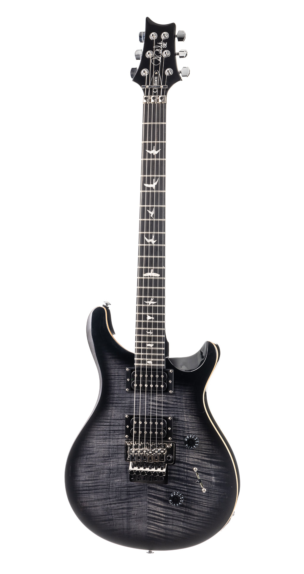 PRS SE Custom 24 Floyd - Charcoal Burst (864)