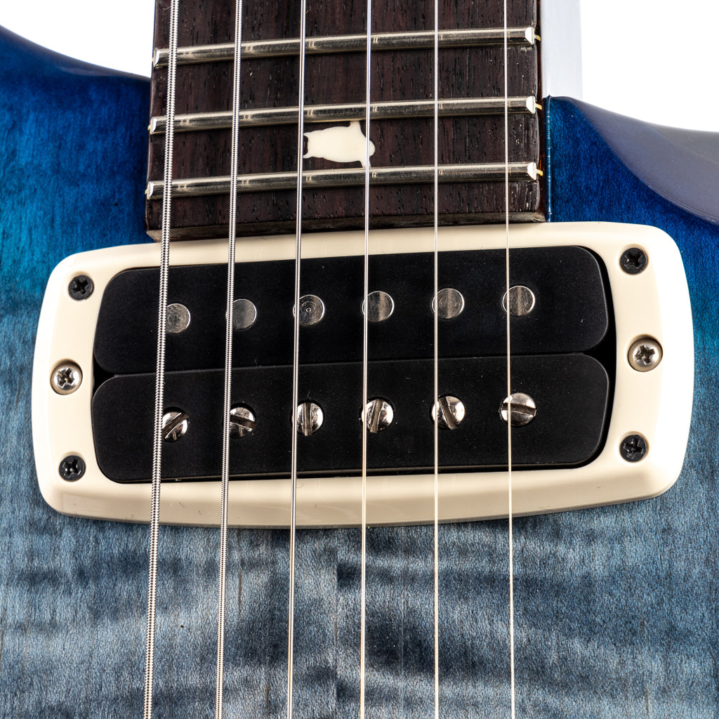 PRS S2 Custom 24-08 - Faded Gray Black Blue Burst (134)