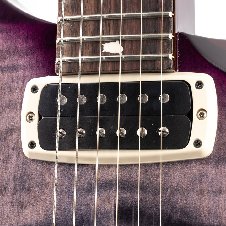 PRS S2 Custom 24-08 - Faded Gray Black Purple Burst (545)