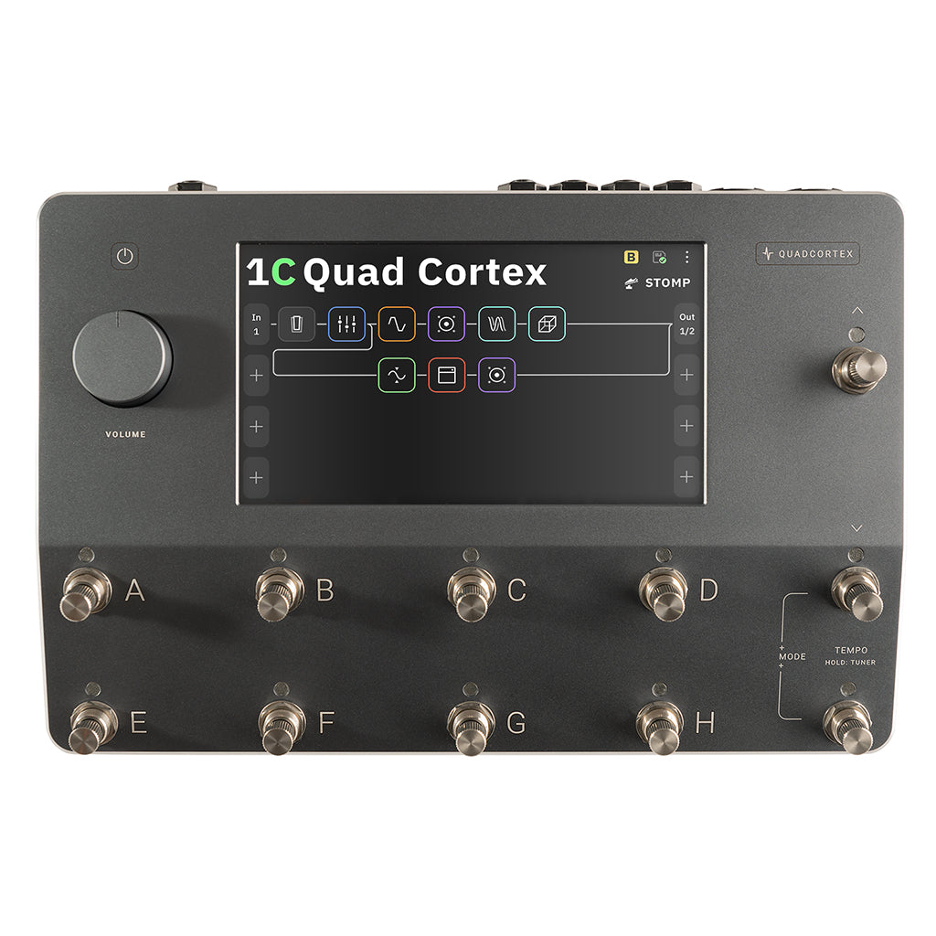 Neural DSP Quad Cortex Quad-Core Digital Effects Modeler/Profiling Floorboard