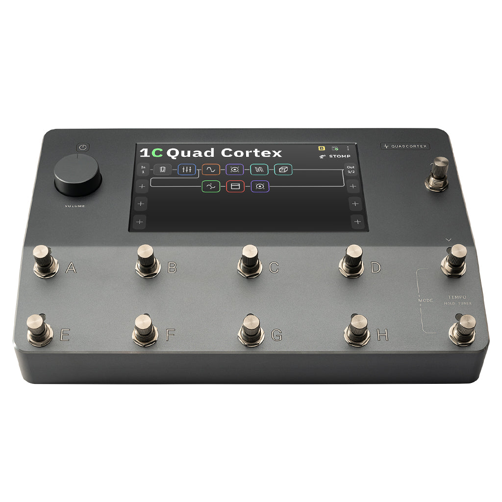 Neural DSP Quad Cortex Quad-Core Digital Effects Modeler/Profiling Floorboard